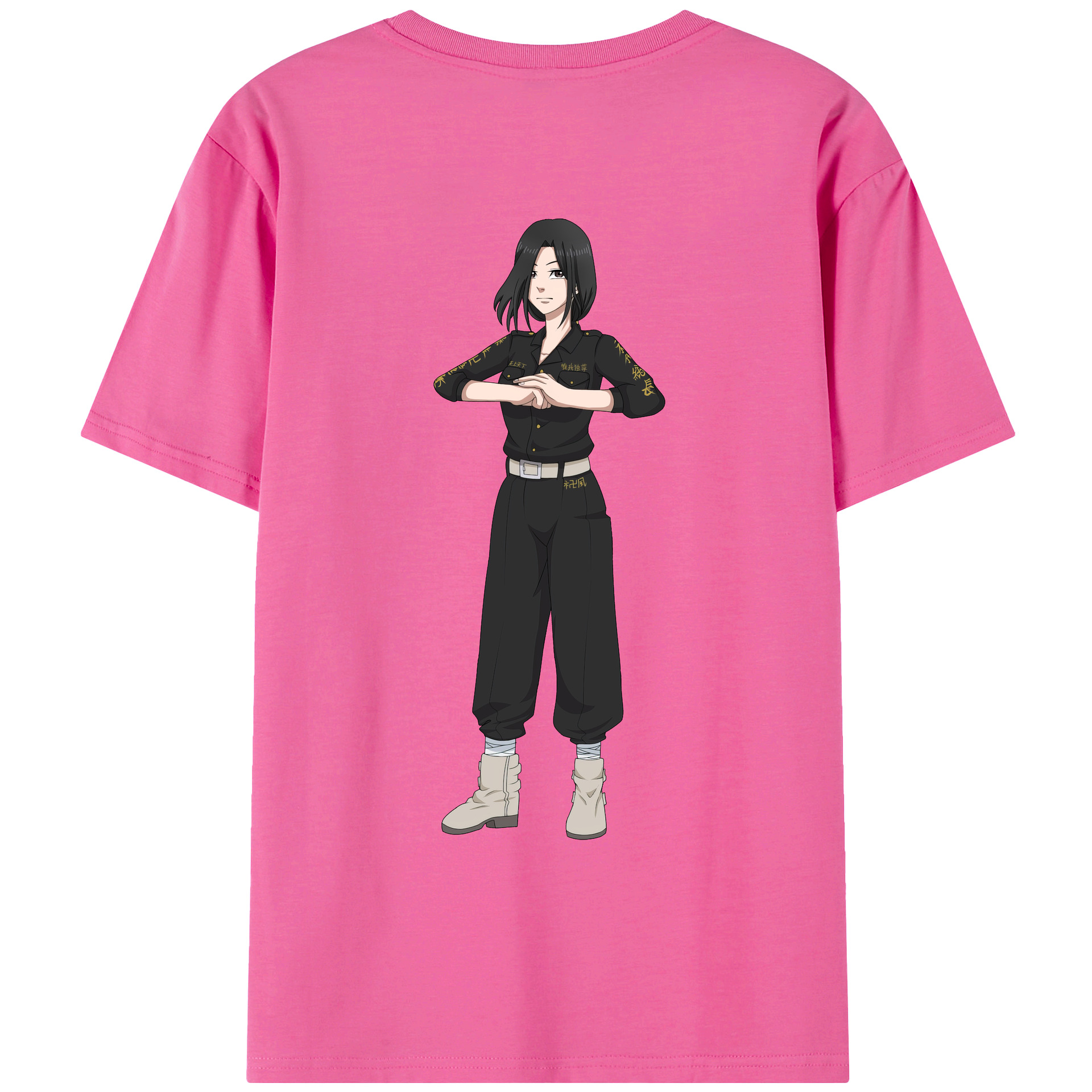 （画像用） 東京リベンジャーズ Tokyo Revengers レディース半袖Tシャツ(バックプリント)